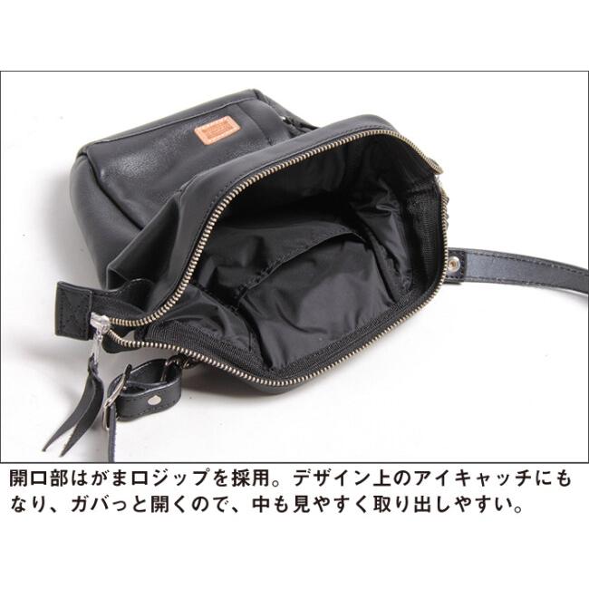 DEGNER デグナー レザーホルスターバッグ カラー：ブラック レッグバッグ・ホルスターバッグ バッグ | DEGNER | 06