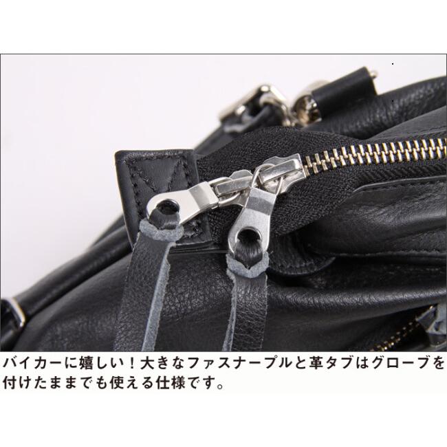 DEGNER デグナー レザーホルスターバッグ カラー：ブラック レッグバッグ・ホルスターバッグ バッグ | DEGNER | 07