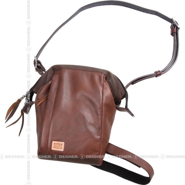 DEGNER デグナー レザーホルスターバッグ カラー：ブラウン レッグバッグ・ホルスターバッグ バッグ | DEGNER