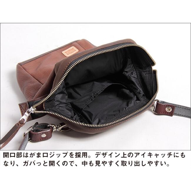 DEGNER デグナー レザーホルスターバッグ カラー：ブラウン レッグバッグ・ホルスターバッグ バッグ | DEGNER | 06