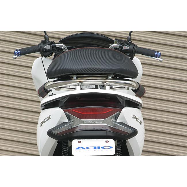 PCX JF81 タンデムバー WirusWin PCX(2BJ-JF81) SHAD製リアボックス付きタンデムバー