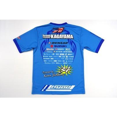 Team KAGAYAMA Team KAGAYAMA:チームカガヤマ Team KAGAYAMA×HYOD×SUZUKA CIRCUIT　コラボウェア2018 SUZUKA 8hours『Team KAGAYAMA U.S.A.』　Tシャツ｜webike｜02