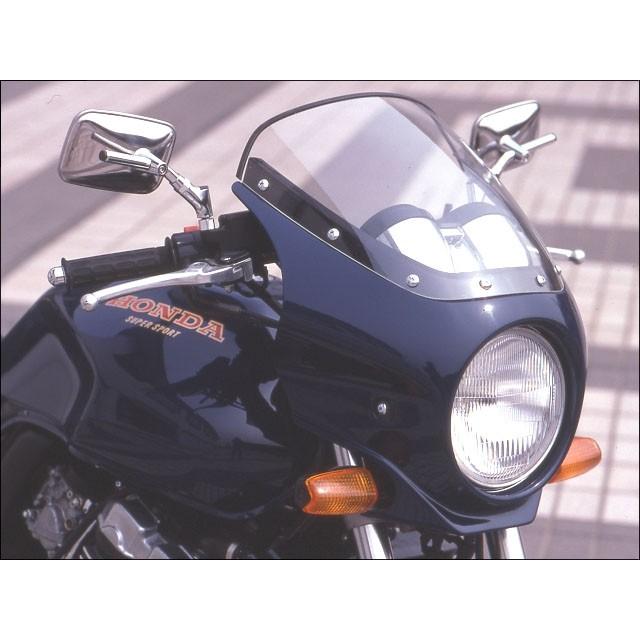 CHIC DESIGN シックデザイン マスカロード カラー：ブラック／ヘビーグレーメタリック) / スクリーンカラー：スモーク CB400スーパーフォア HONDA ホンダ 外装