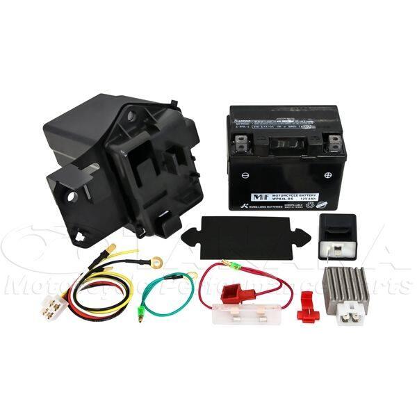 田中商会(TANAKA) タナカショウカイ 【LEDウインカー専用】カブ用6V-12V化 コンバージョンキット(12V変換キット) カブ90 スーパーカブC50 スーパーカブC70