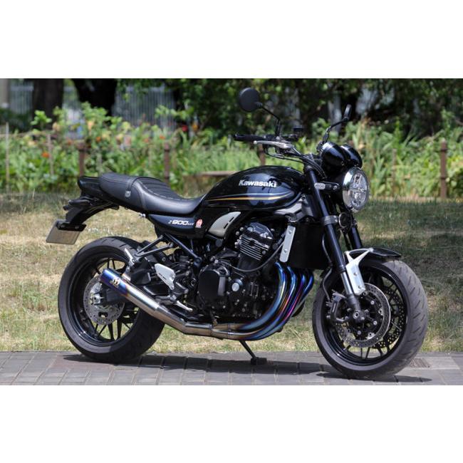 SP忠男 スペシャルパーツ忠男 POWER BOX(パワーボックス) FULL 4in1 フルエキゾーストマフラー TitanBlue Z900RS KAWASAKI カワサキ マフラー