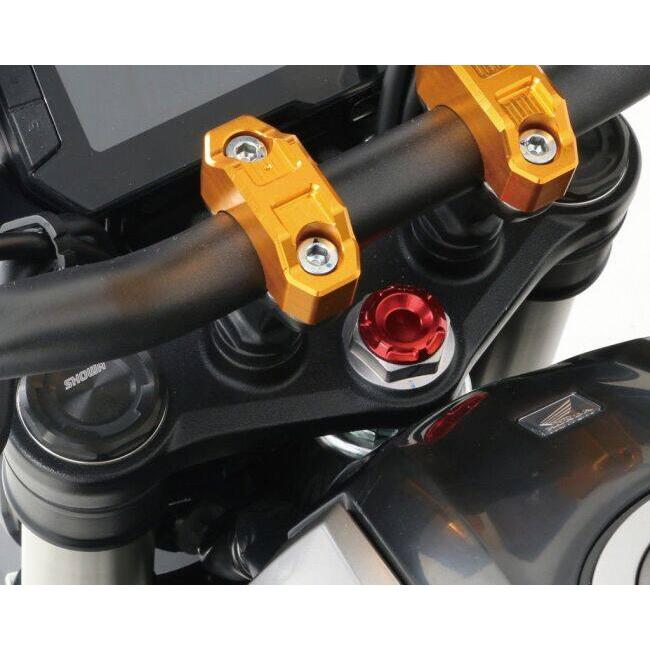 KITACO キタコ ステムナットキャップ カラー：レッド CB125R CB150R CB250R CB300R HONDA ホンダ ステムナット・ステムボルト ハンドル周辺パーツ ハンドル | KーCON | 04
