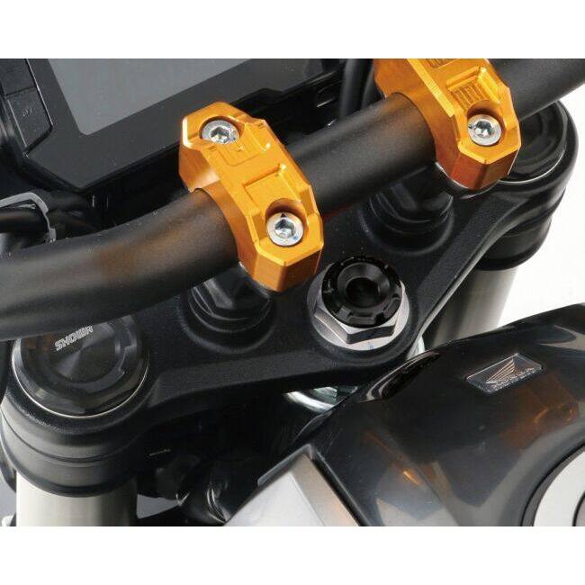 KITACO キタコ ステムナットキャップ カラー：レッド CB125R CB150R CB250R CB300R HONDA ホンダ ステムナット・ステムボルト ハンドル周辺パーツ ハンドル | KーCON | 05