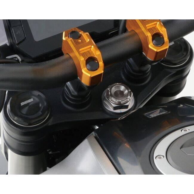 KITACO キタコ ステムナットキャップ カラー：レッド CB125R CB150R CB250R CB300R HONDA ホンダ ステムナット・ステムボルト ハンドル周辺パーツ ハンドル | KーCON | 06