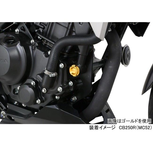 KITACO キタコ フレームキャップ カラー：ブラック CB250R