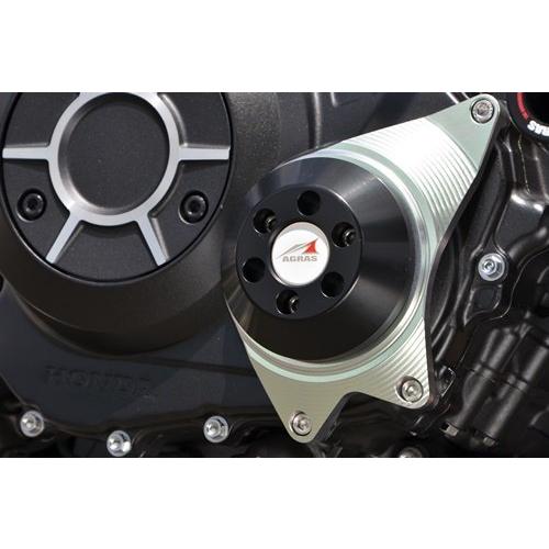 AGRAS アグラス レーシングスライダーSET ジュラコンカラー：ホワイト CB1000R (2018-) HONDA ホンダ エンジンスライダー・フレームスライダー フレーム_1