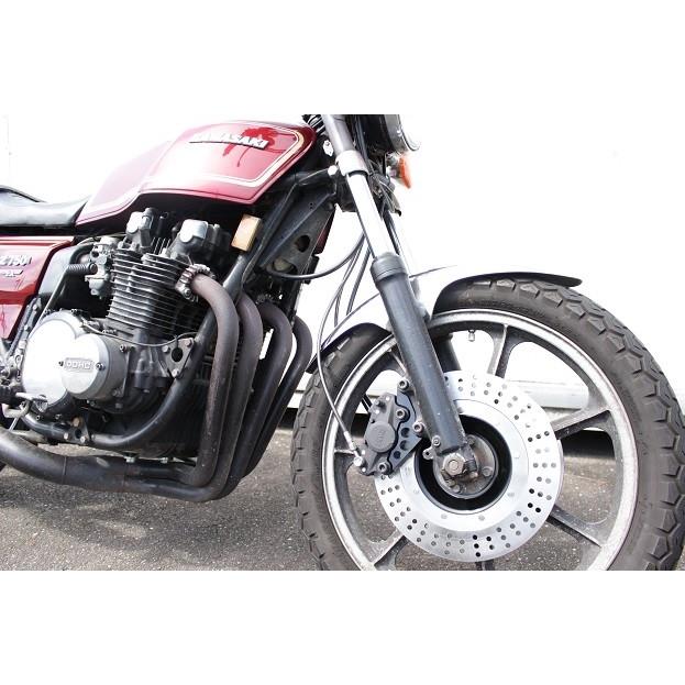 SPEED SHOP ITO SPEED SHOP ITO:スピードショップイトウ MK2系フォーク／296mmローター用ブレンボラグビーサポートキット Z750 FX1 Z1000 LTD Z1 R MK2｜webike