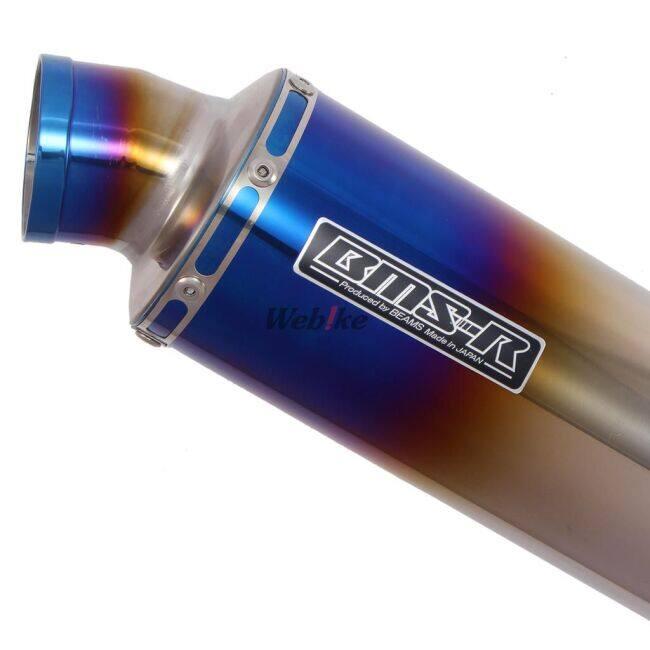 BEAMS（ビームス） R-EVO スリップオンマフラー サイレンサー：ヒート