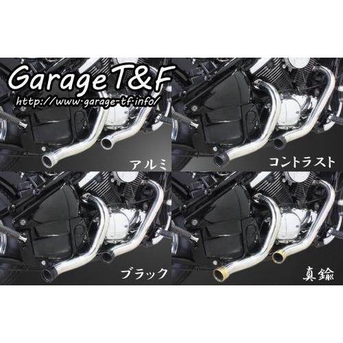 バルカン400 ターンアウトマフラー（ブラック） バルカン400/800 アップマフラー（ターンアウト