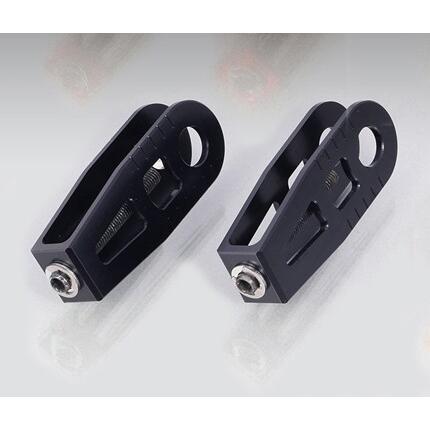 KITACO キタコ アルミチェーンアジャスター カラー：ブラック モンキー125 HONDA ホンダ アクスルブロック・チェーンアジャスター 足回り | KーCON