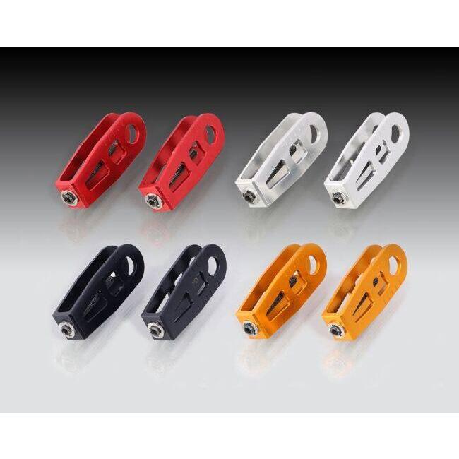 KITACO キタコ アルミチェーンアジャスター カラー：ブラック モンキー125 HONDA ホンダ アクスルブロック・チェーンアジャスター 足回り | KーCON | 04