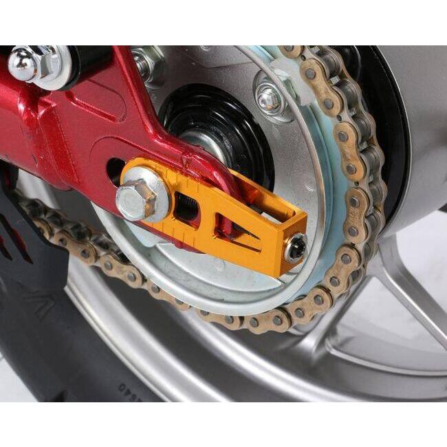 KITACO キタコ アルミチェーンアジャスター カラー：ゴールド モンキー125 HONDA ホンダ アクスルブロック・チェーンアジャスター 足回り | KーCON | 01