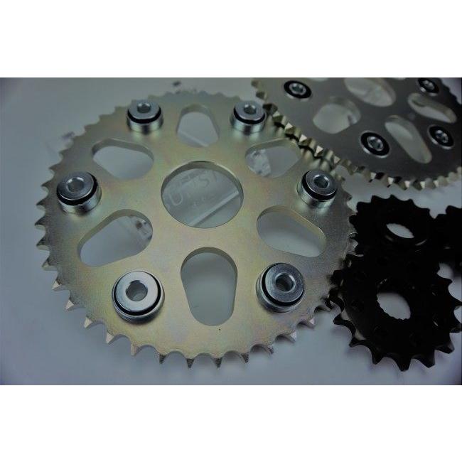 SUNSTAR（サンスター） リアスプロケット スチール 丁数：48 SEROW250
