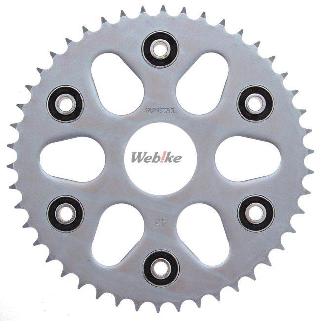SUNSTAR（サンスター） リアスプロケット スチール 丁数：48 SEROW250