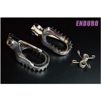 RAPTOR TITANIUM ラプトールチタニウム チタンフットペグ ENDURO [エンデューロ] 4ストローク 125cc以上 All model 02-13 HUSQVARNA ハスクバーナ フットペグ
