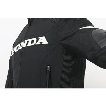 公式ファッション HONDA RIDING GEAR ホンダ ライディングギア ブラックストームライダースジャケット サイズ：M