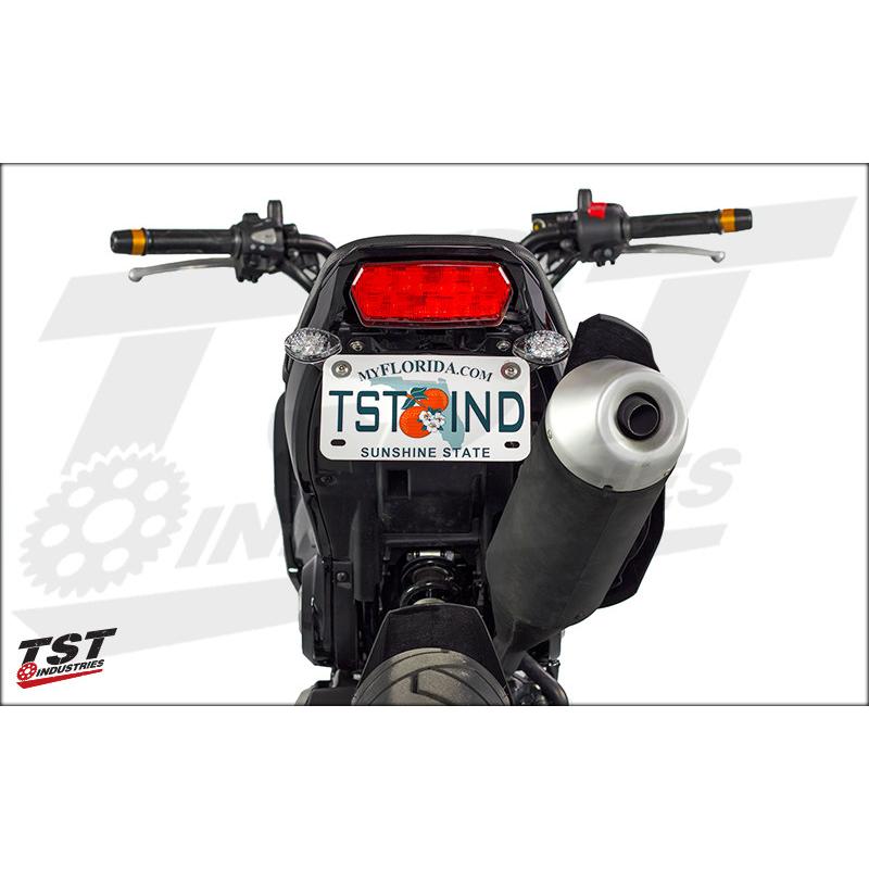 TST ティーエスティー 小型LEDウインカー リア用 LENS COLOR：Smoked