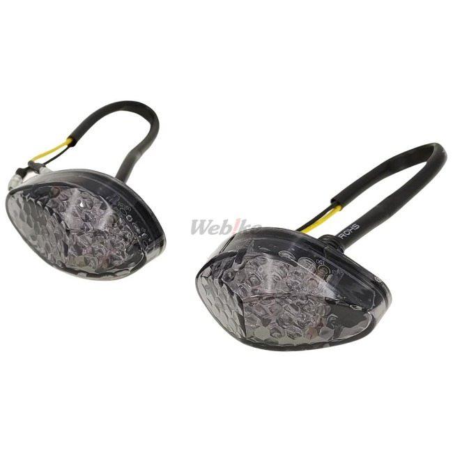 TST ティーエスティー 小型LEDウインカー リア用 LENS COLOR：Smoked