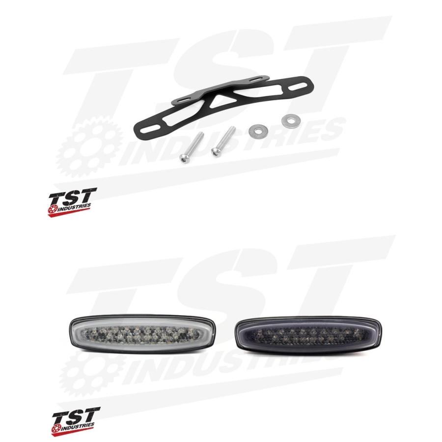 ブランド登録なし - TST ティーエスティー フェンダーレスステー＆インテグレートLEDテールランプ仕掛ける グロム HONDA ホンダ 尻っぽ照明ランプ ともし火類 電装系 バイク-ブレーキ、テール-車、バイク、自転車