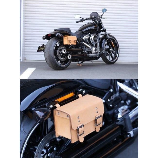 KIJIMA KIJIMA:キジマ サドルバッグガード オールインワン (右側用) FXBRS SOFTAIL BREAKOUT ソフテイルファットボーイ (FLFB)｜webike｜06