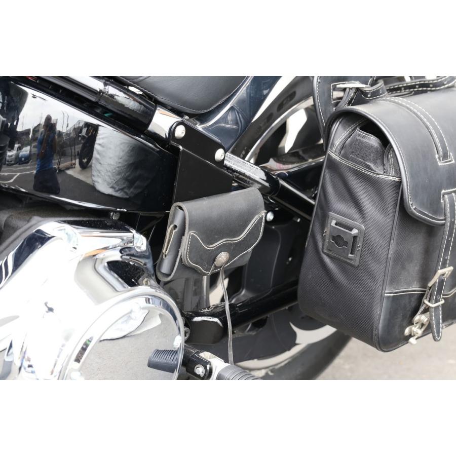 KIJIMA キジマ ETCレザーケース取付ステー FXSTSB FXLR DYNA LOWRIDER HARLEY-DAVIDSON ハーレーダビッドソン ETC取付ステー 電子機器類 | KIJIMA | 02