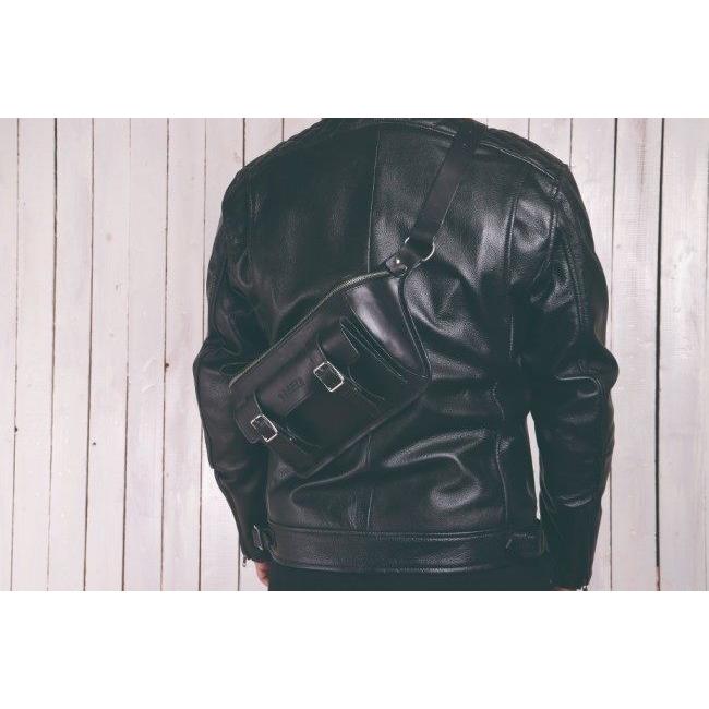 DEGNER デグナー カウレザーボディバッグ カラー：ブラック ショルダーバッグ バッグ | DEGNER | 09