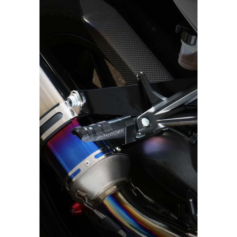 STRIKER ストライカー タンデムステップバー”STC” カラー：ブラックアルマイト MT-09 XSR900 トレーサー MT-07 XSR700 MT-10 FZ1 FZ1フェザー TMAX530 足回り