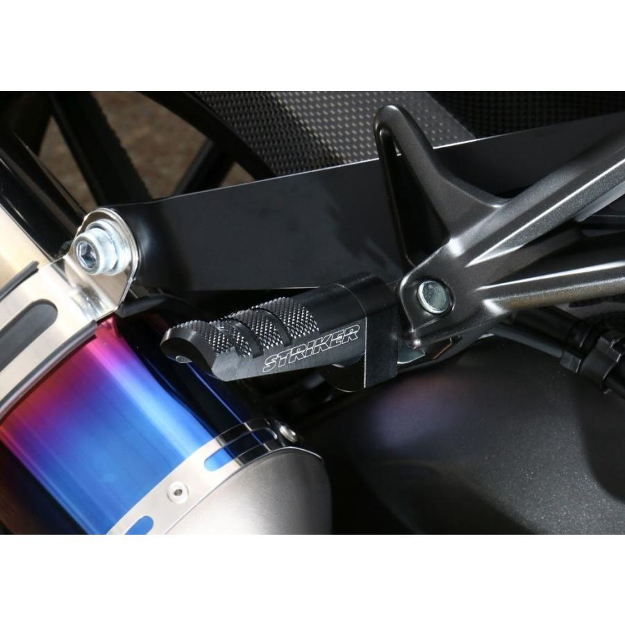 STRIKER ストライカー タンデムステップバー”STC” カラー：ブラックアルマイト MT-09 XSR900 トレーサー MT-07 XSR700 MT-10 FZ1 FZ1フェザー TMAX530 足回り_2