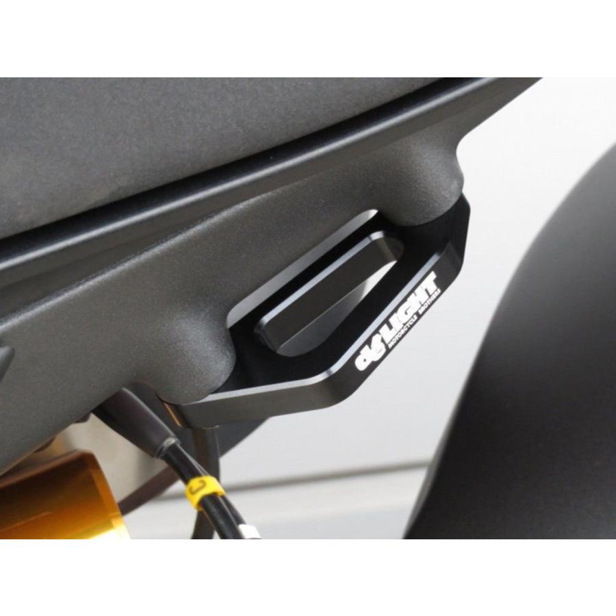 de LIGHT ディライト タイダウンフックベース PANIGALE V4 DUCATI ドゥカティ レーシングフック・タイダウンフック 外装