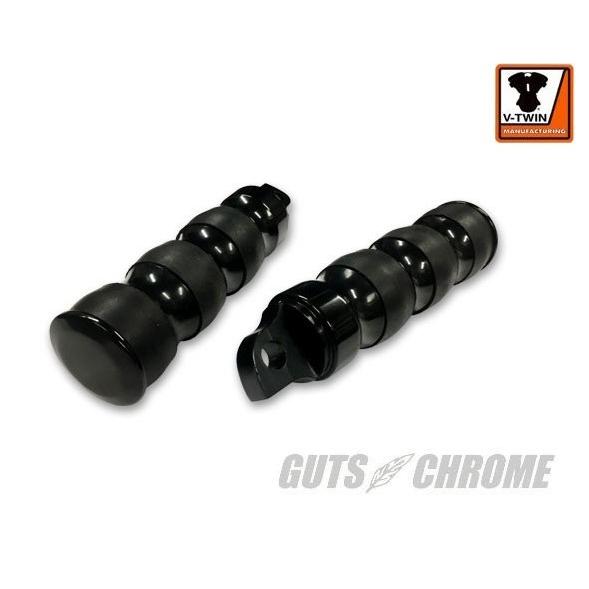 GUTS CHROME ガッツクローム 【V-TWIN】スリーバンドスタイル フットペグセット フットペグ ステップ 足回り