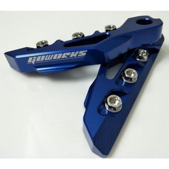 リクエスト品14品 Go Works ゴーワークス 汎用 折りたたみ式リアフットペグ カラー