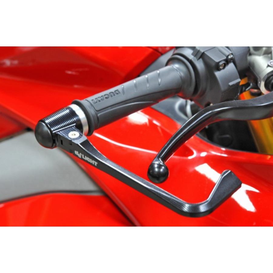 AELLA パニガーレv4用　ブレーキレバーガード ブレーキレバーガード＆バーエンドスライダーセット(Panigale V4