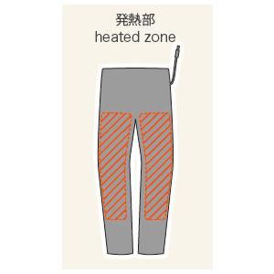 KOMINE コミネ EK-107 エレクトリックインナーパンツ12V サイズ：2XL 電熱パンツ アパレル