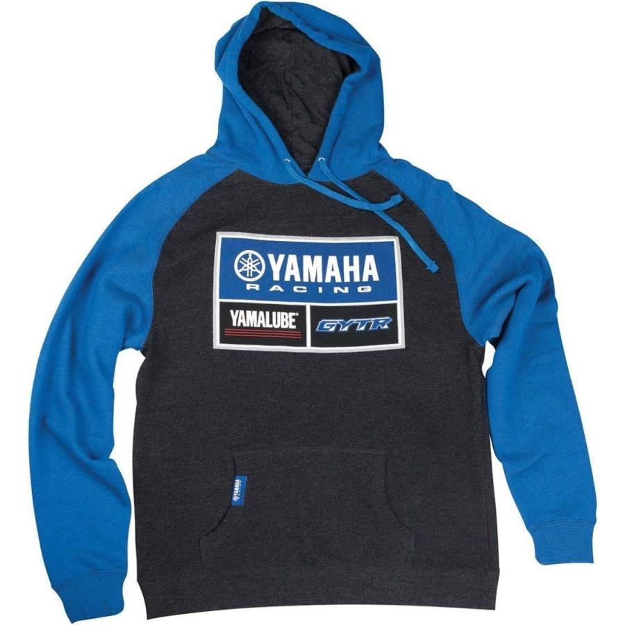 ウェビック1号店us Yamaha Us Yamaha 北米ヤマハ純正アクセサリー メンズ ヤマハレーシングフードスウェットシャツ サイズ 激安通販の