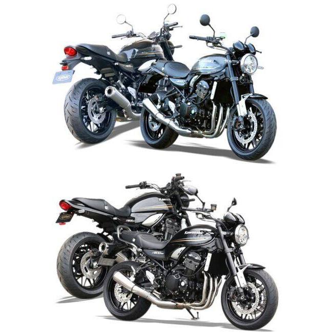 KIJIMA（キジマ） タンデムグリップ 仕上げ：メッキ Z900RS CAFE