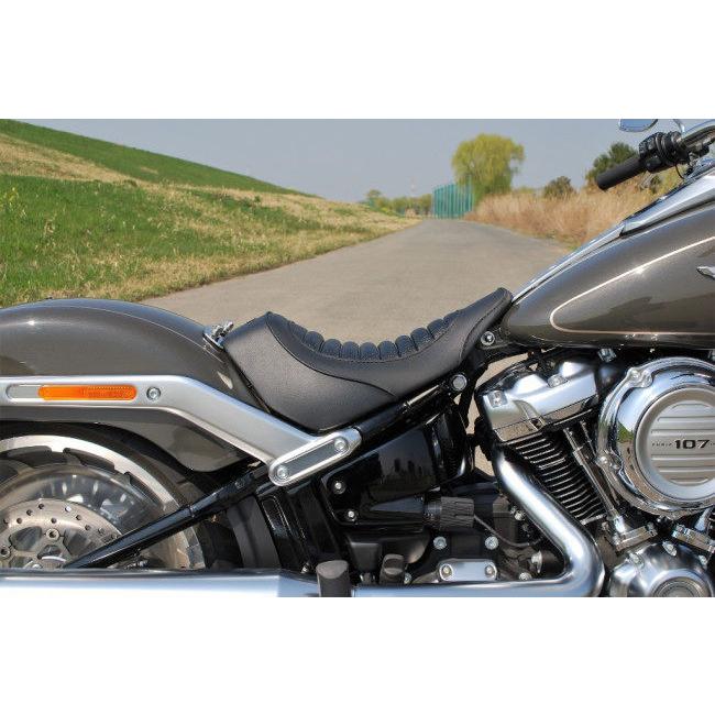 K＆H ケイアンドエイチ リーチシート タイプ：タック SOFTAIL Family ソフティル ファットボーイ(FLFB.FLFBS) HARLEY-DAVIDSON ハーレーダビッドソン シートの画像