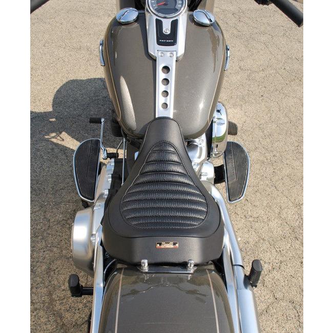 K＆H ケイアンドエイチ ソロシート タック SOFTAIL Family ソフティル ファットボーイ(FLFB.FLFBS) HARLEY-DAVIDSON ハーレーダビッドソン シート シート関連の画像
