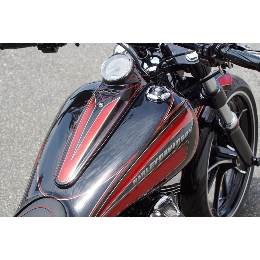 Custom Factory Noy’s カスタムファクトリーノイズ アルミストレッチタンク スピードメーター：タンクマウント FXSB LOW RIDER ガソリンタンク タンク関連 | ブランド登録なし | 05