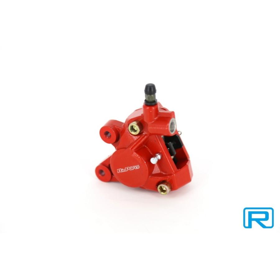 Rin Parts Rin Parts:リンパーツ 鋳造 2POT ブレーキキャリパー カラー：レッド ウェビック1号店 - 通販