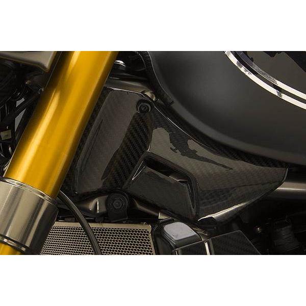 MOTO CORSE MOTO CORSE:モトコルセ カーボンファイバー フレームステアリングヘッドサイドカバーセット タイプ：マットフィニッシュ Z900RS KAWASAKI カワサキ