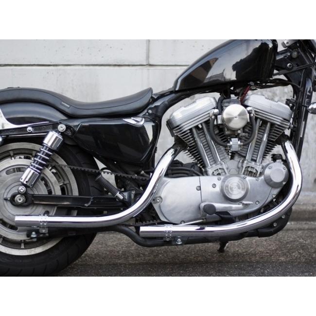 Motor Rock モーターロック オールドスタイル手曲げマフラー