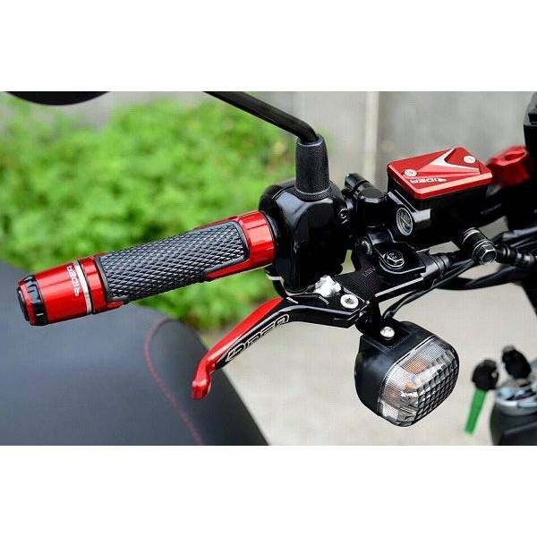 RIDEA リデア 3Dスライド延長式ノブアジャストブレーキレバー 左右セット エクステンションカラー：ブルー / レバーカラー：ブラック MT-03 MT-25 MT03 | RIDEA | 18