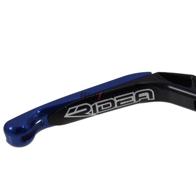 RIDEA リデア 3Dスライド延長式ノブアジャストブレーキレバー 左右セット エクステンションカラー：ブルー / レバーカラー：ブラック MT-03 MT-25 MT03 | RIDEA | 07