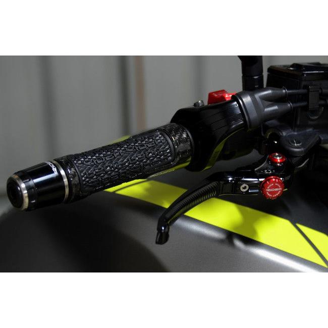 RIDEA リデア LV4 Omega スタンダード可倒式ノブアジャスターレバー 左右セット ノブアジャスターカラー：レッド / レバーカラー：ブラック ZX-10R ハンドル | RIDEA | 04