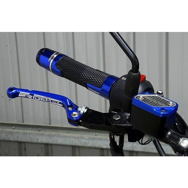 RIDEA リデア ノブアジャストブレーキレバー 左右セット レバーカラー：ブラック グロム モンキー125 HONDA ホンダ ブレーキレバー ハンドル周辺パーツ | RIDEA | 01