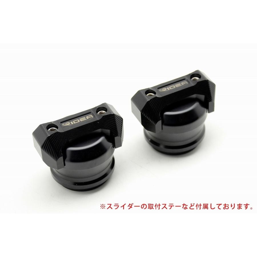 RIDEA リデア フレームスライダー スタンダードタイプ カラー:ブラック ニンジャ1000 (Z1000SX) KAWASAKI カワサキ エンジンスライダー・フレームスライダー | RIDEA